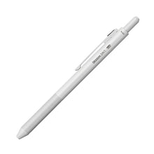  OHTO Bloom 3-in-1 pen, shown at an angle to see the clip and cap with black facing the camera.
